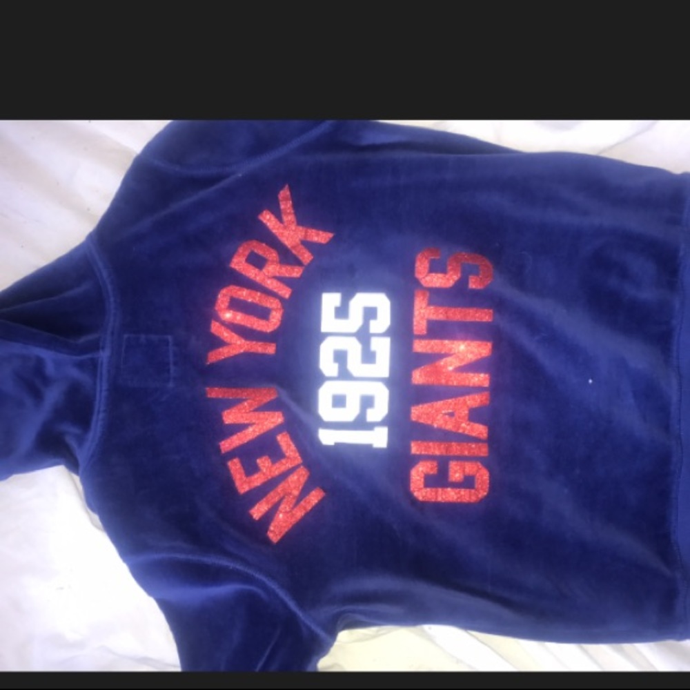 Victoria's Secret Pink Velour zip up hoodie